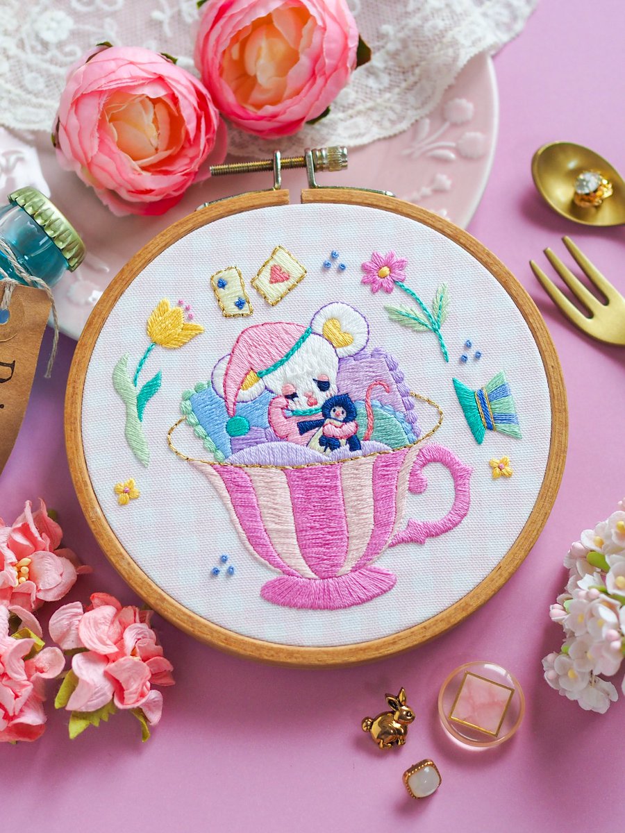 スピカピカ🐰おとぎの森の動物刺繍 (@spicapika077) / Posts / X