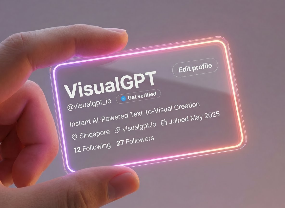VisualGPT tweet media