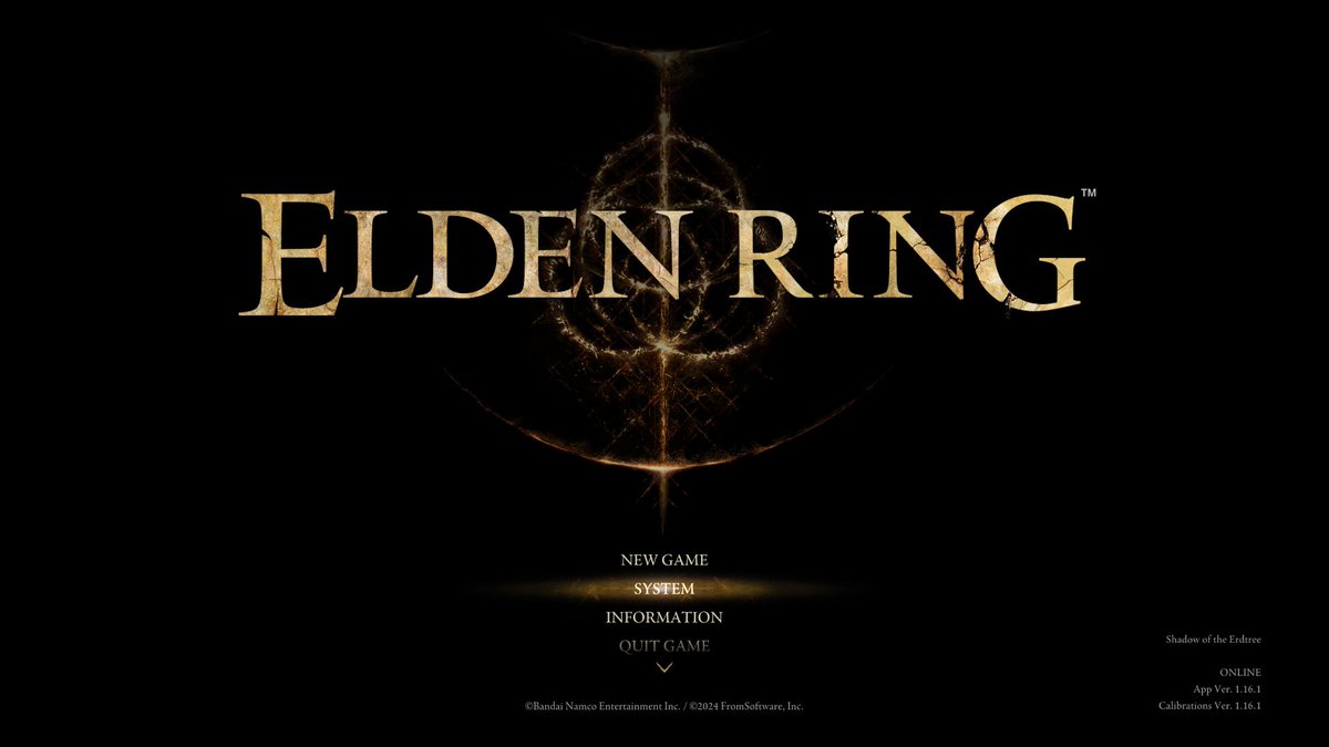 YEP. I CANT WAIT ANYMORE ILL MAKE MY CHARACTER AND GO TO SLEEP. STARTING ELDEN RING #ItsTime #ImCumming