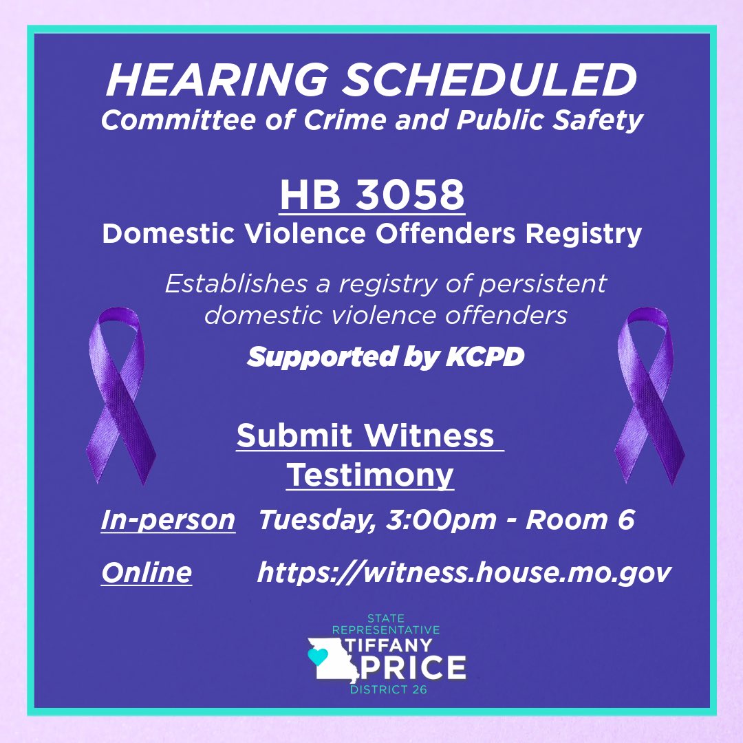 State Representative Tiffany Price tweet media