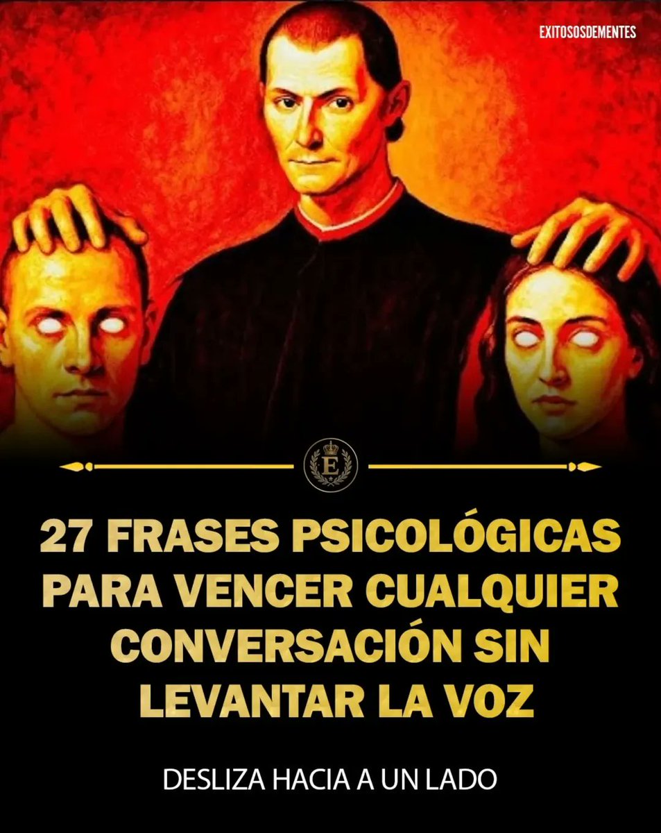 elcodigomental's tweet image. 27 frases psicológicas para vencer cualquier conversación sin levantar la voz