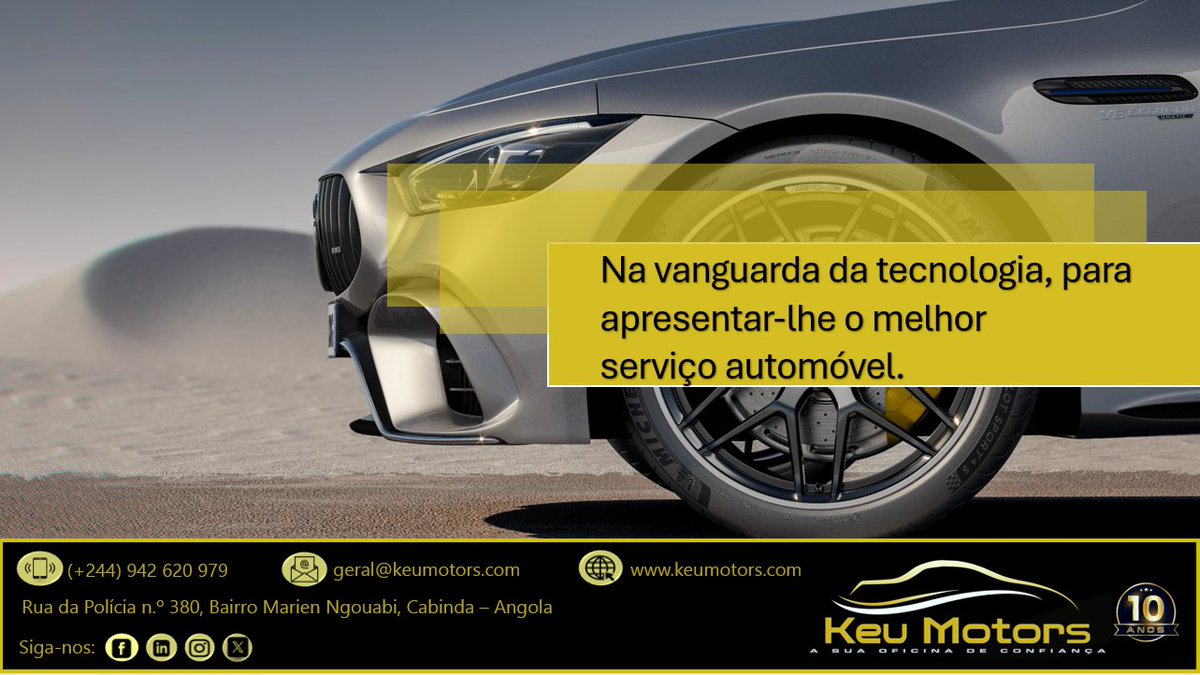keumotors's tweet image. Na vanguarda da tecnologia, para apresentar-lhe o melhor serviço automóvel em Cabinda.
Estamos à sua espera na Rua da Polícia, de frente ao Largo do Ambiente, na cidade de Cabinda.
#KeuMotors #Cabinda #CastrolAutoService #Multimarcas