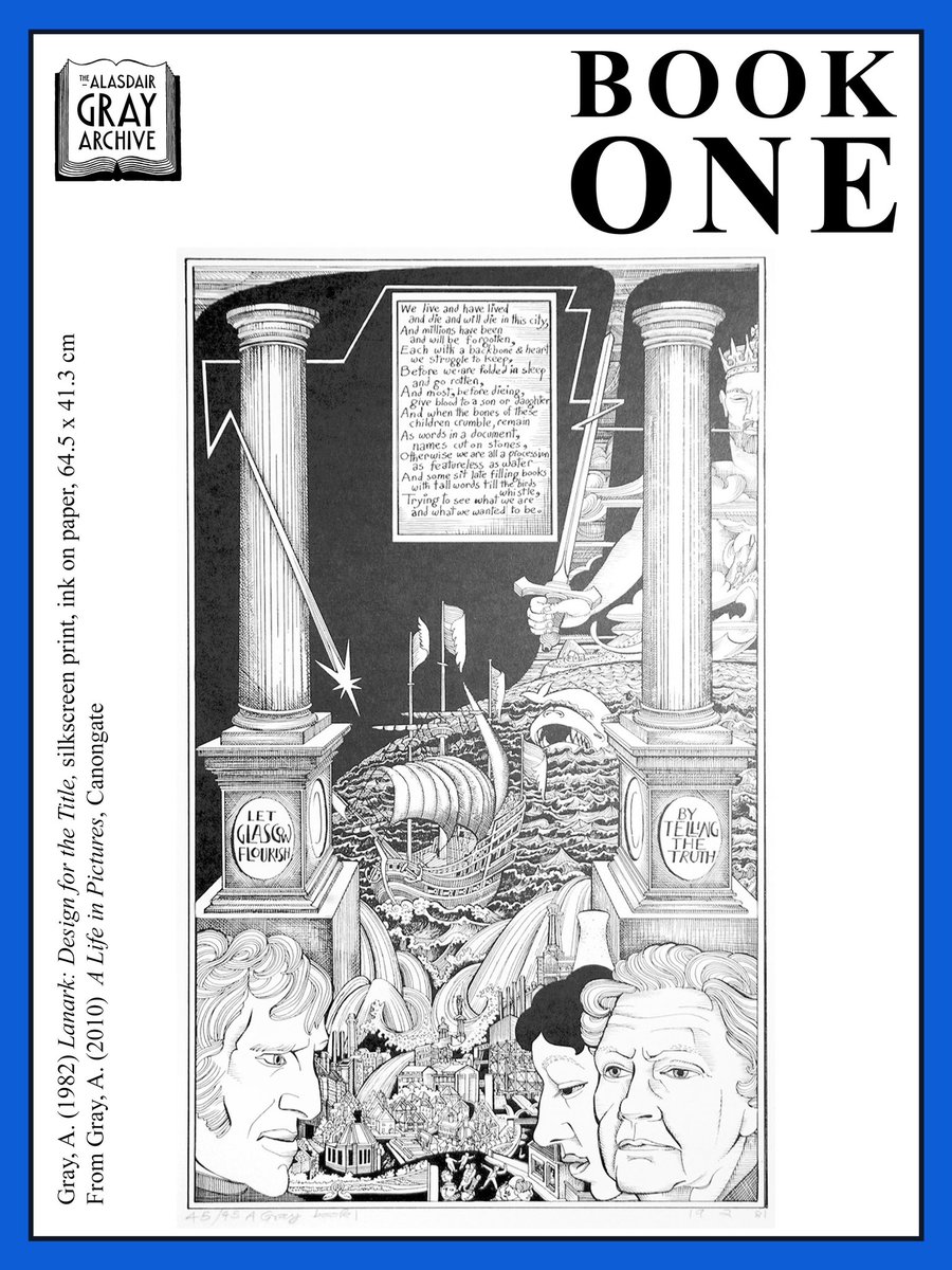 The Alasdair Gray Archive tweet media