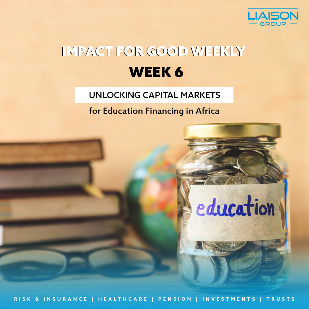 LiaisonGroup's tweet image. Week 6 on Impact for Good Weekly focuses on Unlocking Capital Markets for Education Financing in Africa. #ImpactforGood #EducationFinancing

Learn More: bit.ly/3O9bSS4