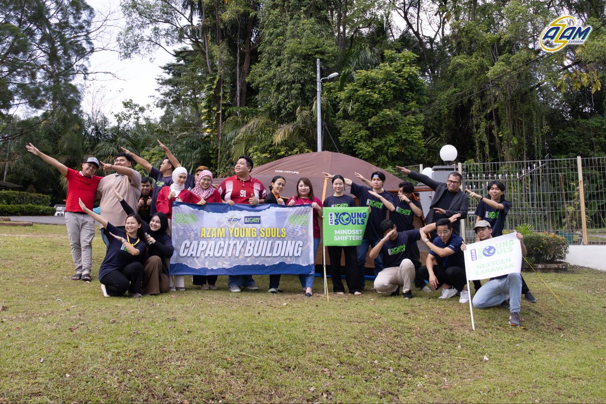 AZAMSarawak's tweet image. And just like that… we’ve reached the final day of AYS Youth Capacity Building 2026 ❤️✨

#AZAMSarawak #MovementforProgress #DigitalForImpact #AYSCapacityBuilding202