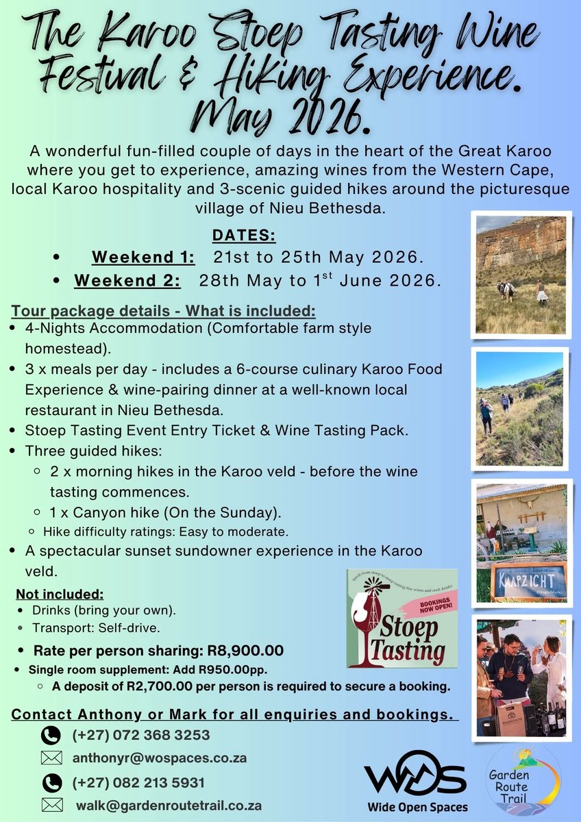 Garden Route Trail tweet media