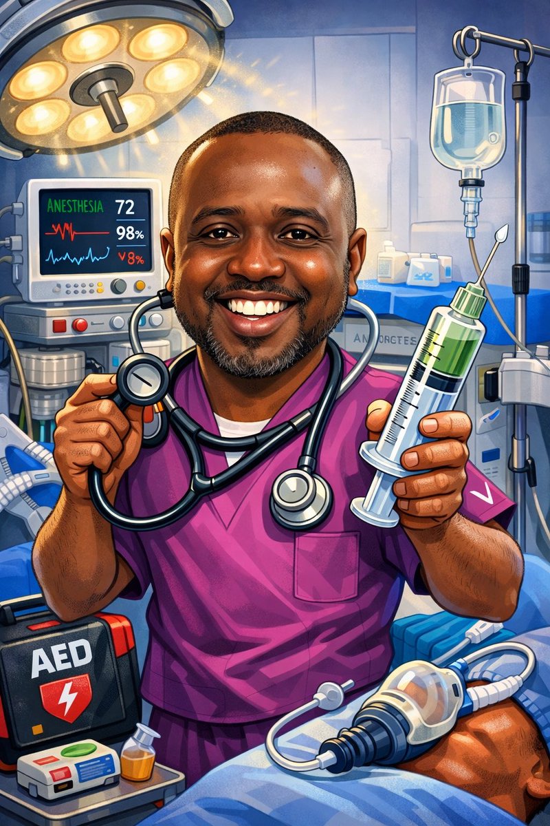 _DrScope's tweet image. Following the current trend, I asked ChatGPT to create a caricature of me based on what it knows about me and this is what we got.

Seems I am too work oriented. 😁😁😁