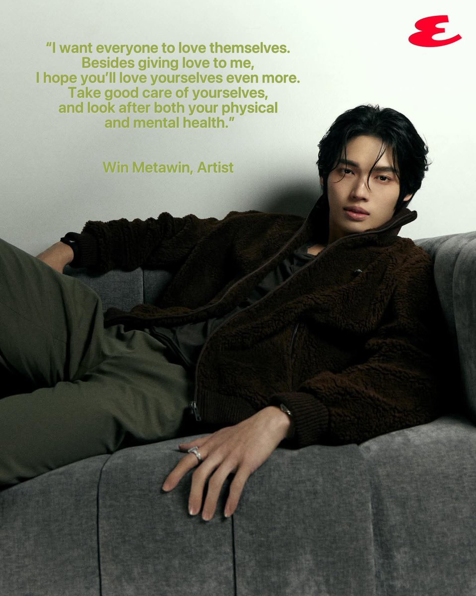 MaryxNongWin's tweet image. [trans] #EsquireINTERVIEW (end) 

🔴: The idea of a foundation may not be clear yet, but what about your future in the entertainment industry? How do you see it?

🐰: “I’d like to expand more into the international market.”

Win answered immediately.

🐰: “And I want to help