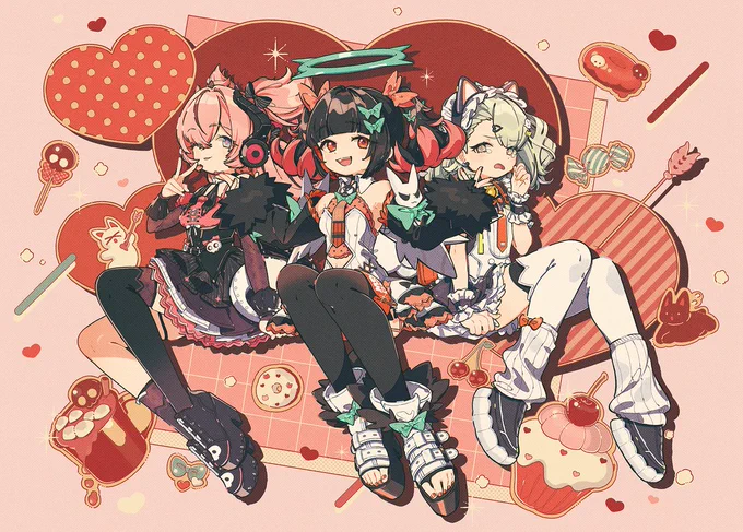 プロキシ様、ハッピーバレンタイン!ンナンナ! イラストは 様より頂きました。 #ゼンゼロ #妄想エンジェル