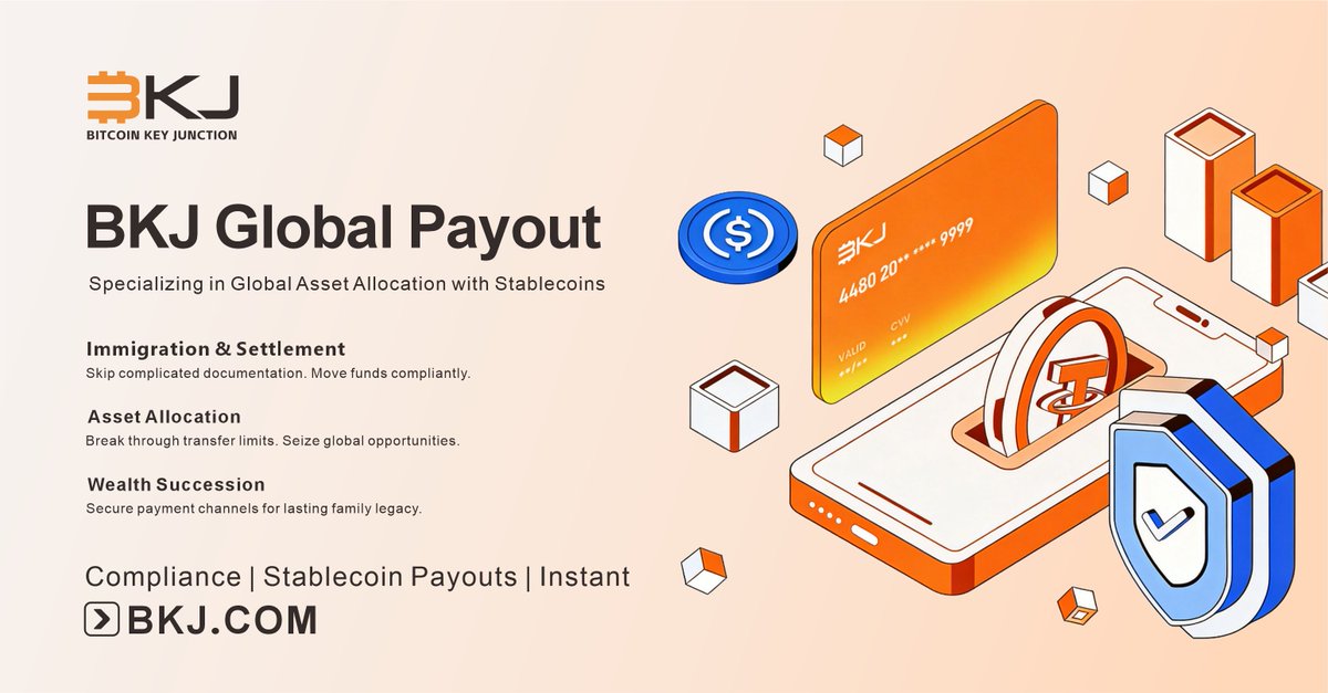 BKJCard's tweet image. Moving capital across borders has never been this seamless.BKJ empowers every aspect of your global portfolio:

✅ Residency Planning: Effortlessly settle application fees, legal retainers, and initial capital for investment migration programs. 

✅ Overseas Property: Pay…
