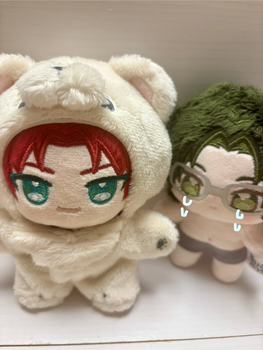 nns_180_65's tweet photo. ぬいパルがいつぬいの服を着れると聞いて https://t.co/0tah83Y4zt
