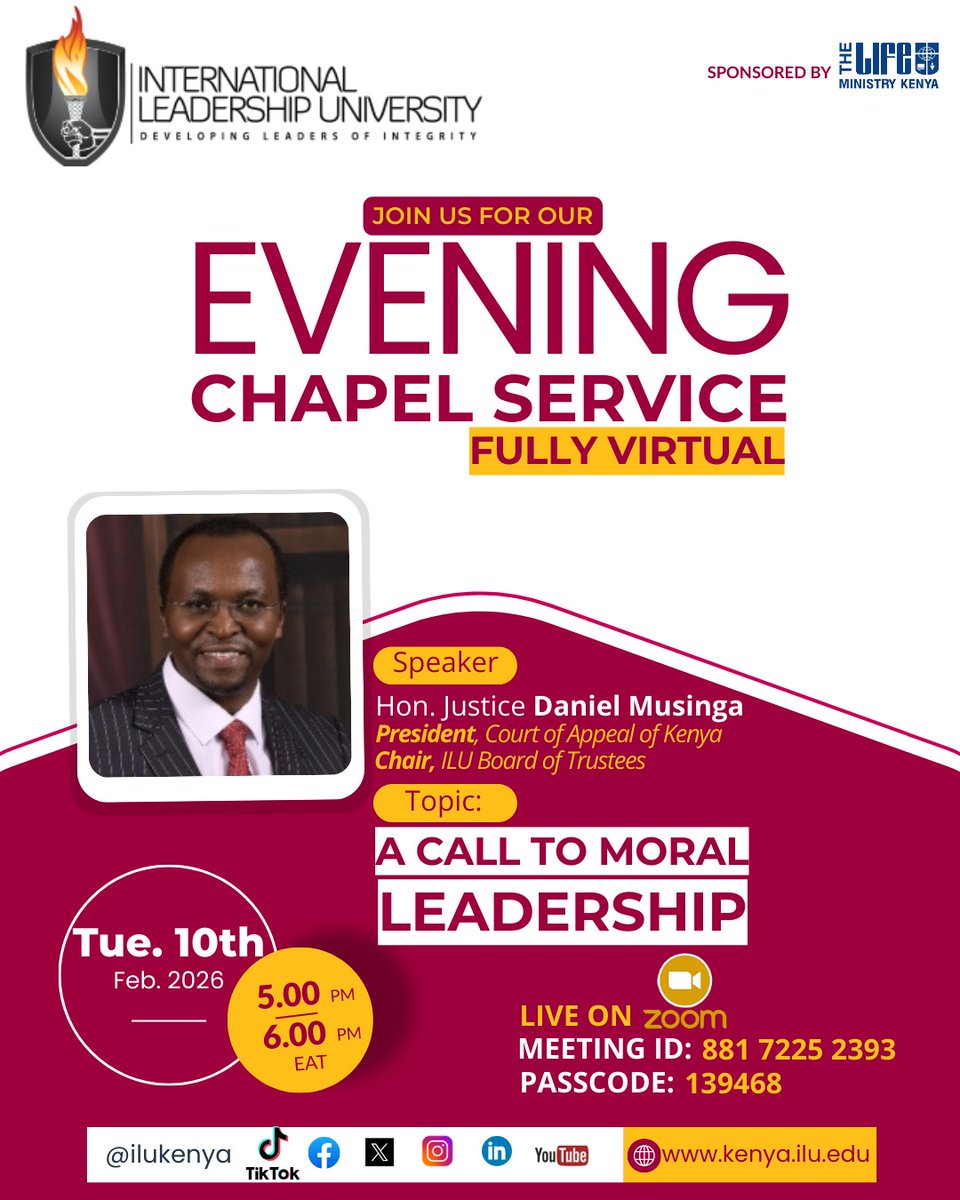 International leadership University tweet media