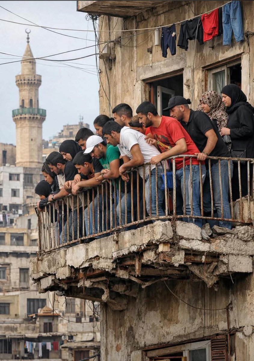 طالعين نشوف البناية اللي وقعت، جيب الولاد وطلاع نتفرج