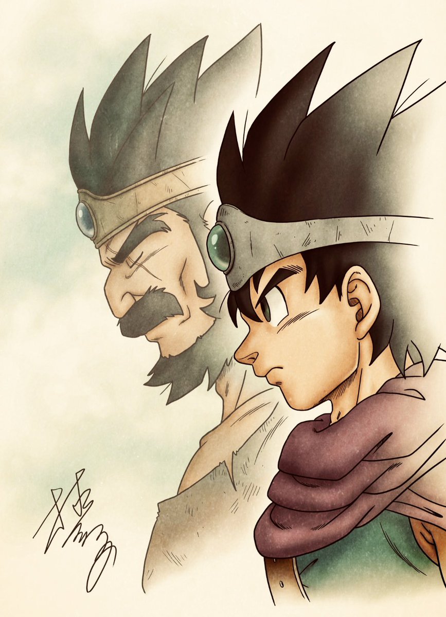 ドラクエ3祝38周年！去年の書き間違えて38周年と書いた(恥)イラストの加工で失礼！

個人的には3の思い出はファミコンだけど、今回の3部作として作られたリメイクも、しっかり過去から未来への繋がりが感じられていいですね！(2はまだ海底探索中)