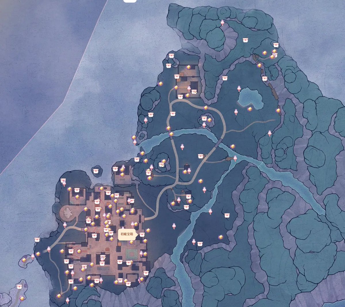 大陸スタイリスト作の非公式マップツール奇迹大陆营地 ▽万相境の