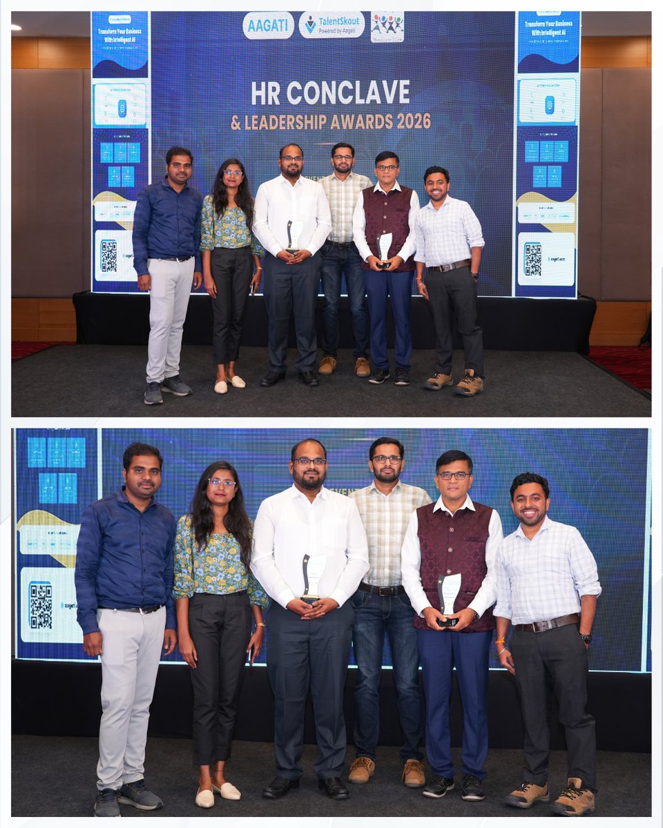 Pace Digitek is proud to share highlights from the HR Conclave &amp; Leadership Awards 2026, Bengaluru, where the Pace HR team was recognized for excellence in leadership.

Vijaya Kumar Shetty – Best Longest Tenure HR in One Company – Leader of the Year
M Balasabarinath – Best TA
