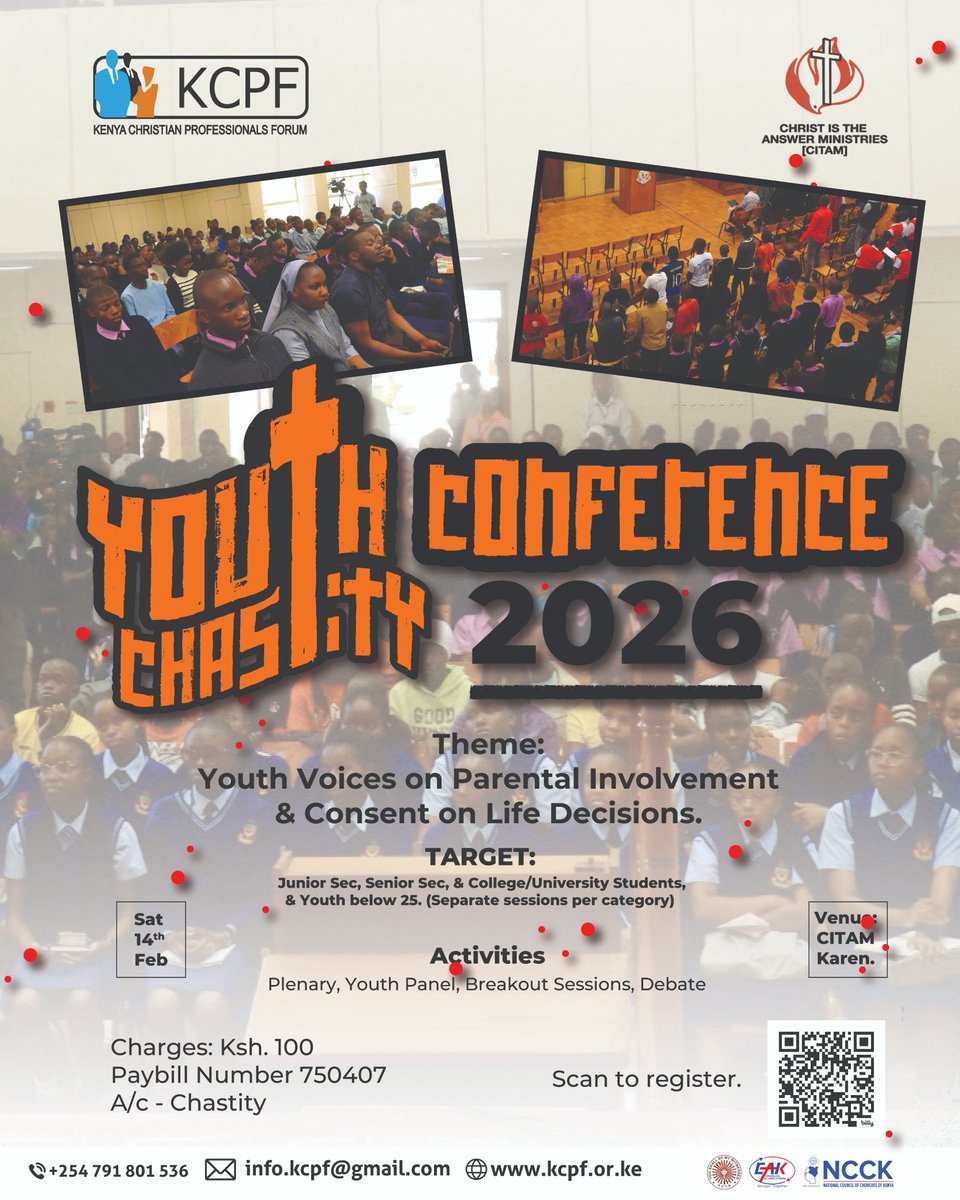Kenya Christian Professionals' Forum (KCPF) tweet media