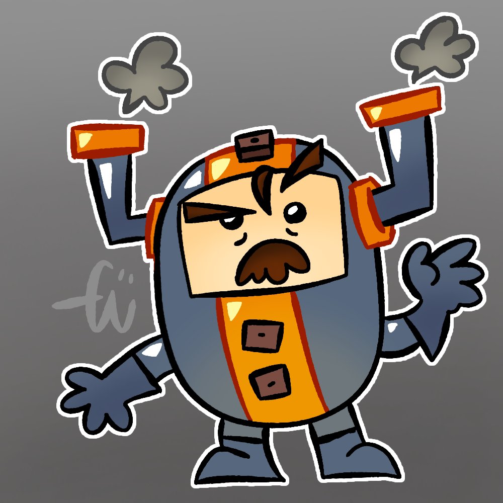 WhyJ1mmyThough_'s tweet photo. I tried #drawing Grandmaster Glitch from #gojetters because I hate Go Jetters and I love #art https://t.co/qpuK6HSdf5