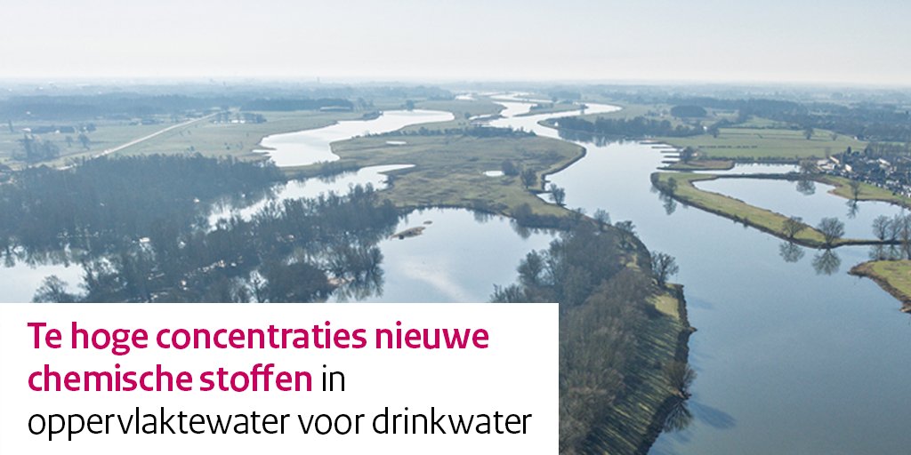 rivm's tweet image. Een derde van ons drinkwater komt uit #oppervlaktewater, waarin steeds meer nieuwe chemische stoffen worden gevonden. Bij 5 stoffen is de concentratie hoger dan de grenswaarde voor #drinkwater. Bronaanpak blijft belangrijk om drinkwater te beschermen.
ℹ️ rivm.nl/nieuws/te-hoge…