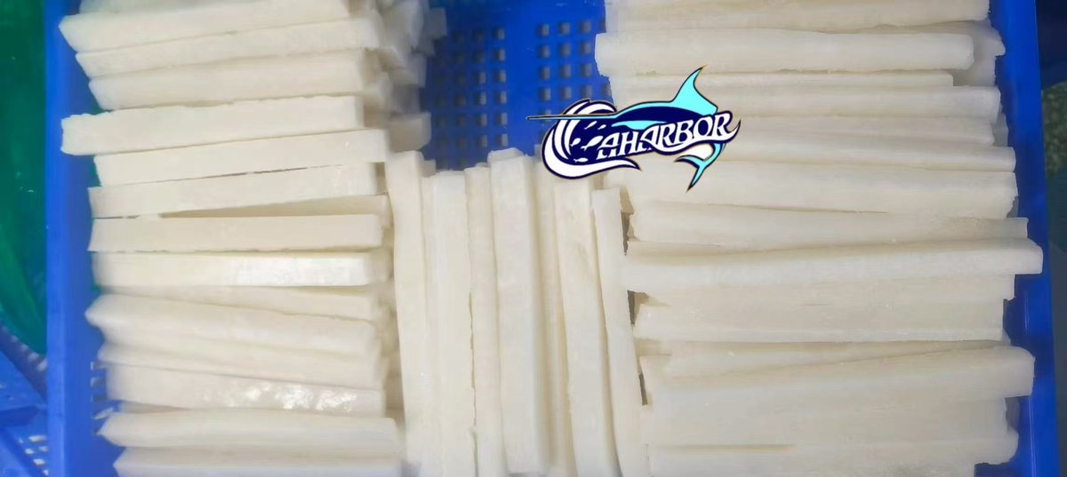 CCaharbor's tweet photo. ✅Squid Strips
-Customized Size, Glaze, and Package
-Package: Bulk/1kg*10bag
🥂Welcome to inquire
-Email: sales03@caharbor.com
-WhatsApp/Wechat: +86 17350998197
#frozenseafood #frozensquid #squid #squidstrips #giantsquid #indianoceansquid #calamaristrips #squidfactory https://t.co/4h1ofkR9Io