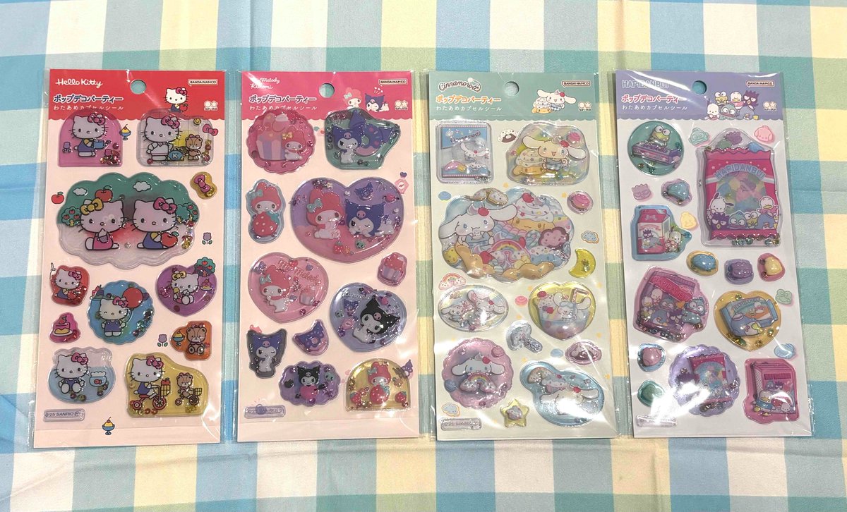 ポップデコパーティー　シール　まとめ売り　サンリオ 商品入荷のお知らせ／ サンリオ ポップデコパーティー シールが入荷