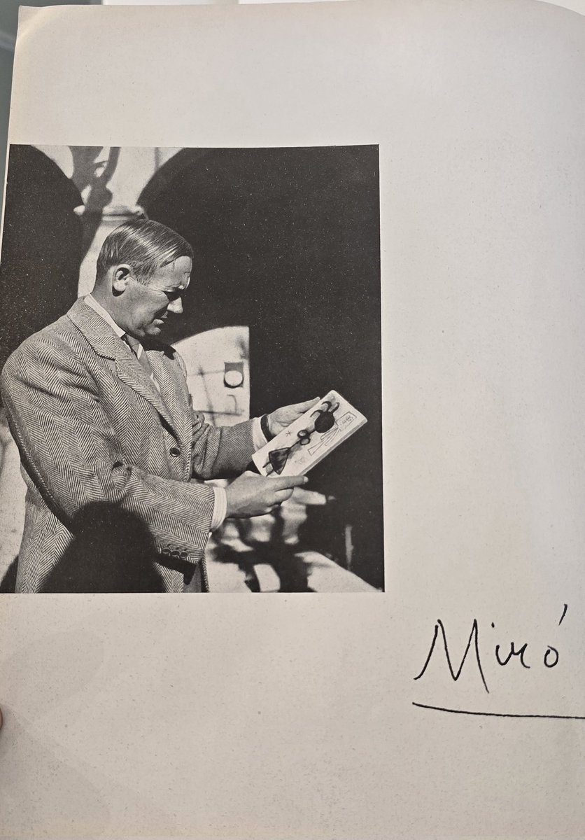 #JoanMiró, silencio, disciplina y austeridad (Jean Cassou).