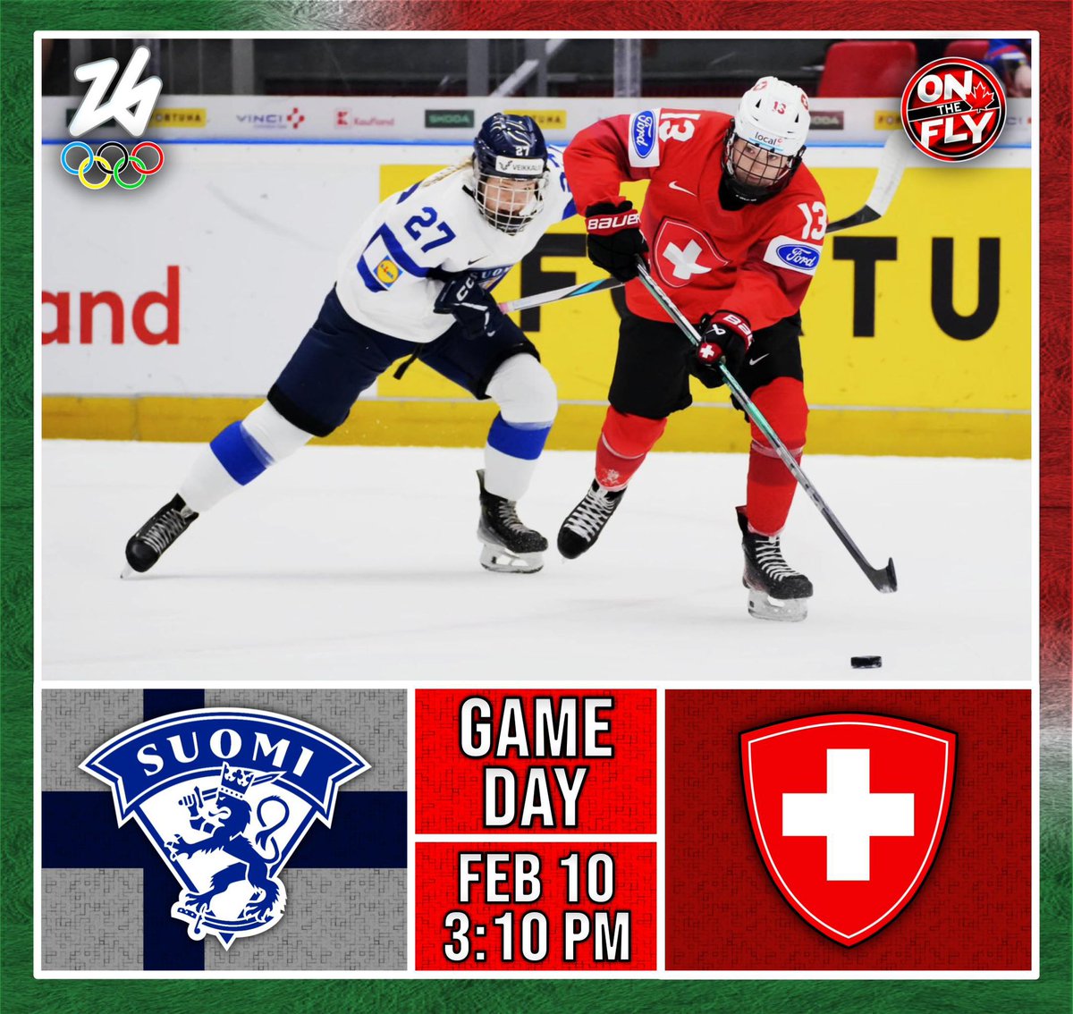 Final (ish) day of preliminary round action at the Women’s Olympic Hockey Event is here!!!!

Drop your score predictions for ALL 4 games!!!⬇️

#OlympicHockey #iihf #MilanoCortina2026 #HockeyCanada  #USAHockey