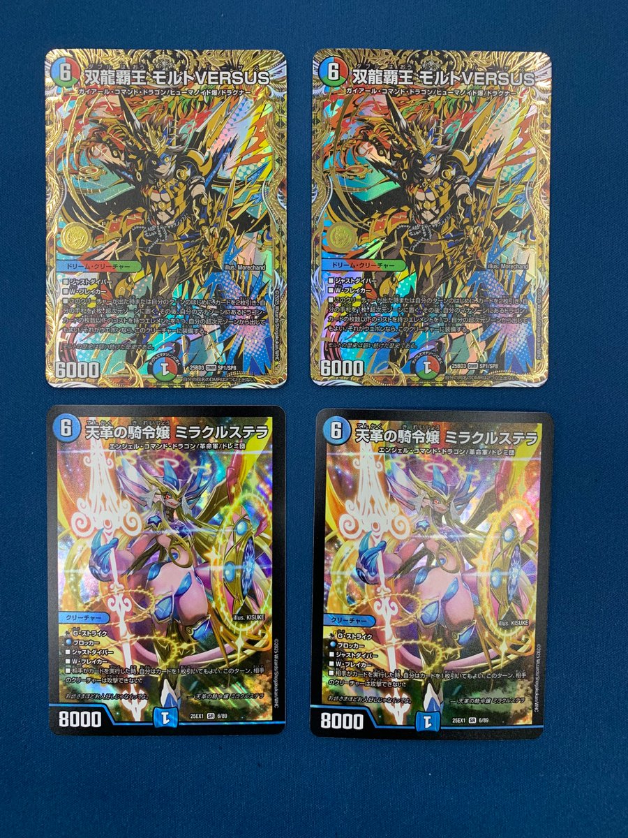 ✨入荷情報✨ ○双龍覇王 モルトVERSUS ○天革の騎令嬢 ミラクルステラ