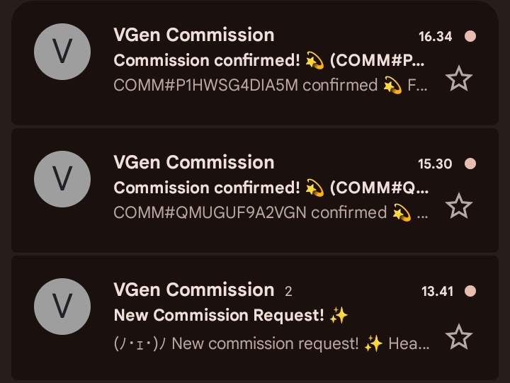 YAY commissions received ✨
and yeah… i’m smiling like an idiot rn 😭💜

hope all my artist friends get this moment soon ♡
#artmoots #VGenComm