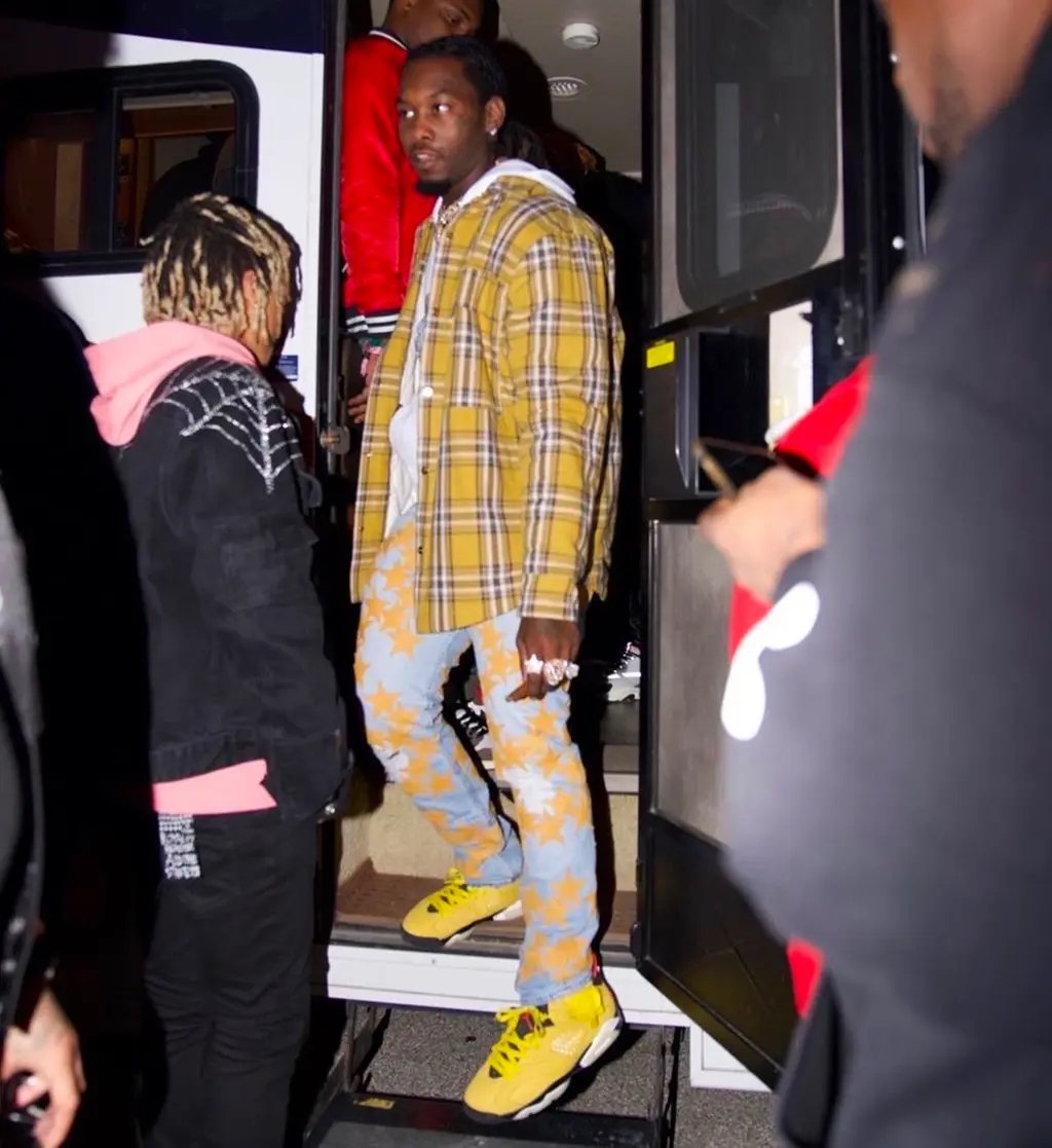 JustFreshKicks's tweet photo. Travis Scott x Air Jordan 6 "F&amp;F Yellow" 🌵💛 https://t.co/FocXp0mdEn