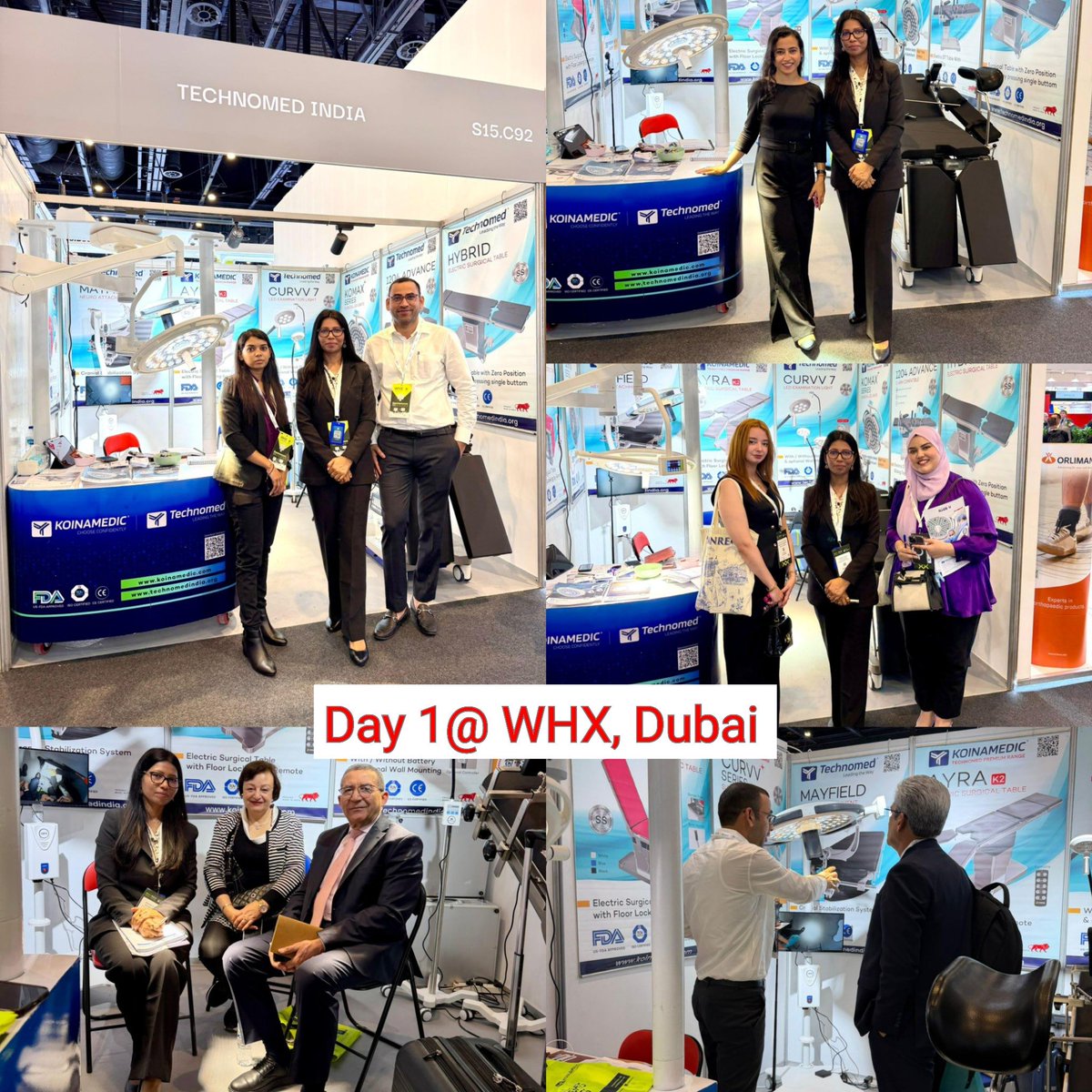 koinamedindia's tweet image. Day 1 at WHX Dubai was fruitful 💪! Made some great connections and had productive meetings. Ready to take on Day 2 with fresh energy #WHXDubai #ExhibitorLife #ProductiveVibes