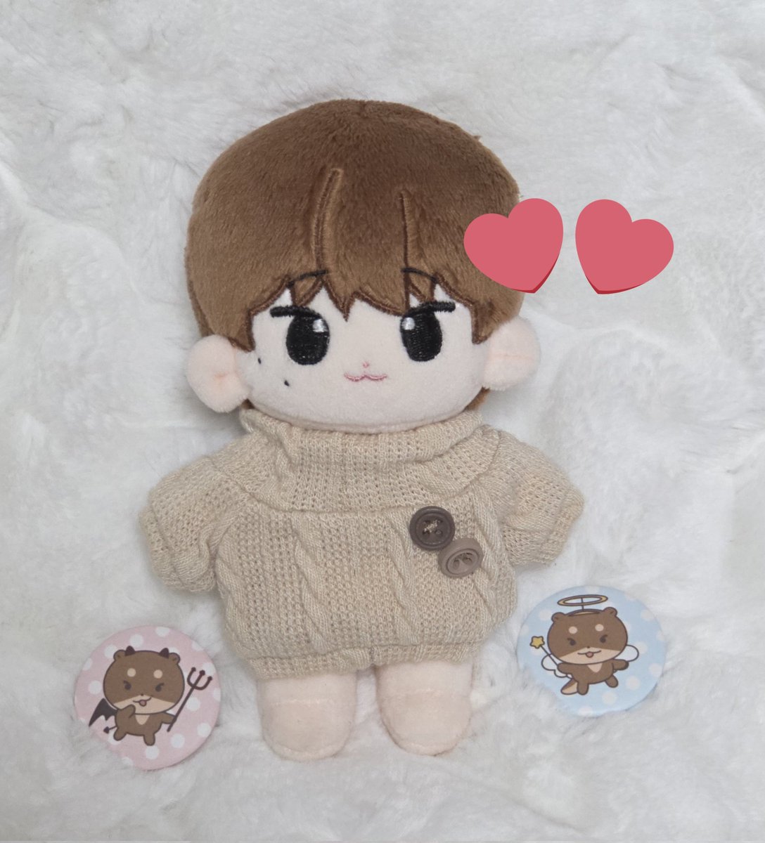 ❤️사랑하는 디노의 생일 기념❤️
알티 추첨 한분께 개인제작한
디노 10cm 솜인형+캔뱃지를 보내드립니다

-국내 주소지 한정
-배송비 부담 가능하신분만
-의상 미포함

세상에 딱 1체 밖에 없는 인형이에요✨️