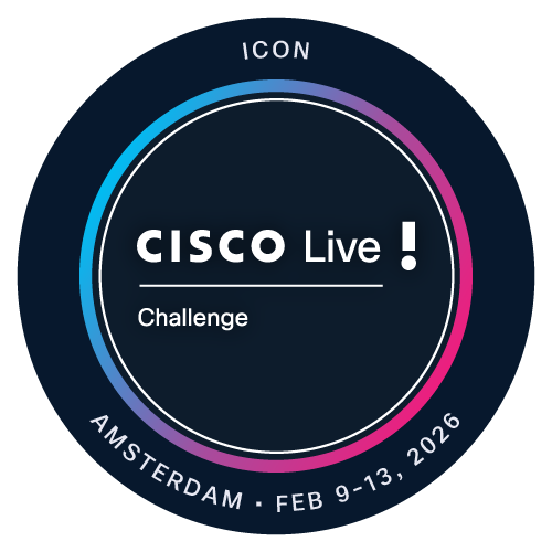 andynash99's tweet photo. Taking part in the Cisco live challenge, have you got what it takes to become a legend #CiscoInsider #CiscoLiveEMEA #CiscoCX @CiscoInsider https://t.co/FwIctKElTb
