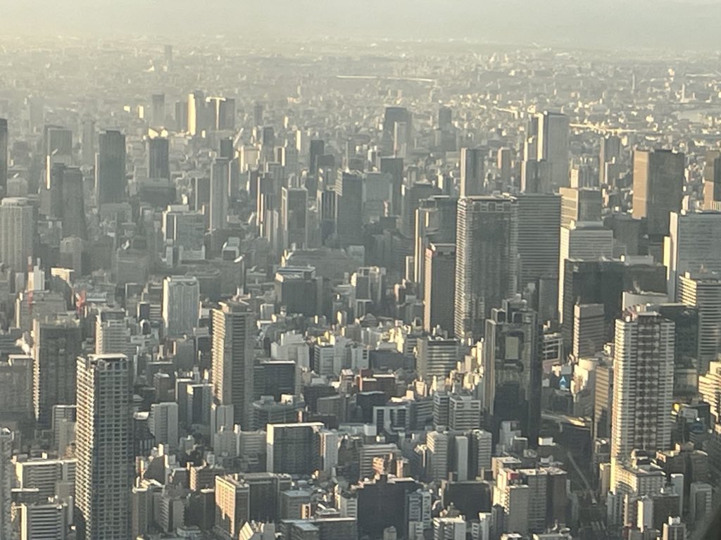 東京と大阪だと街の「向き方」がやっぱ違くて面白い 両方見れて楽しかった