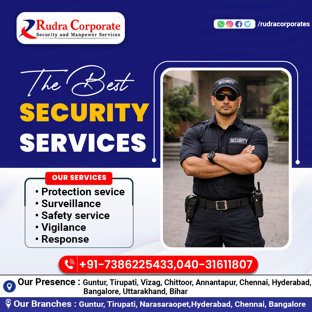 rudra_corporate's tweet photo. ๐ง๐ต๐ฒ ๐๐ฒ๐๐ ๐ฆ๐๐๐จ๐ฅ๐๐ง๐ฌ ๐ฆ๐๐ฅ๐ฉ๐๐๐๐ฆ
Contact Us: 73862 25433 | 040-31611807
๐๐๐๐๐: https://t.co/8rE76sGuI1
#rudracorporates #BestSecurityServices #ProfessionalSecurity #ProtectionServices #SurveillanceServices #SafetyFirst #24x7Security #TrustedSecurity https://t.co/EQlRAM8ET0