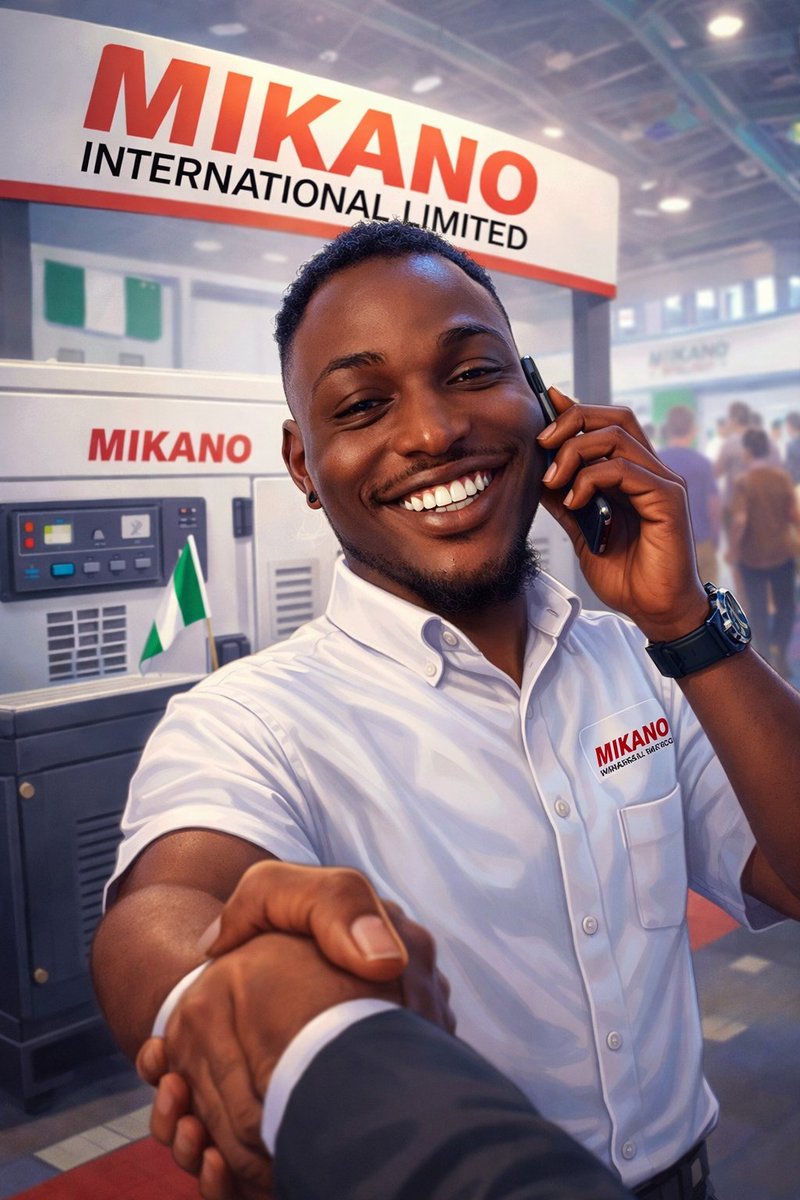Psalmyb7's tweet image. When passion meets power ⚡
Doing what I love, selling solutions that matter.

Powering conversations. Closing solutions. ⚡
Representing excellence at Mikano International Limited.

Always ready to power your business. ⚡

#MikanoInternational #SalesInAction #PowerSolutions