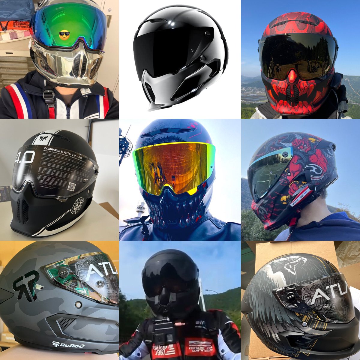 Nori_pcx_reble's tweet photo. #バイク乗りが必ず言う嘘を言え
ヘルメットは一個で間に合います😌
#ruroc https://t.co/m8e2PYfzAR