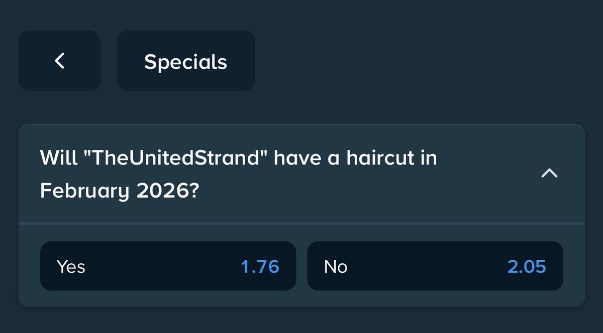 The market is on stake by the way