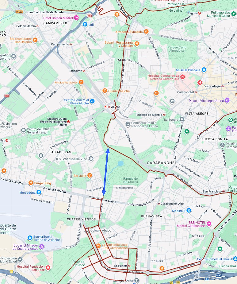 pedalibre's tweet photo. ¡¡Por fin una buena noticia!!
Se conecta el Anillo Verde con el Bº de la Peseta a través del Parque de Las Cruces lo que facilita la comunicación en bici entre el distrito de Latina y el centro de Madrid, por Aluche
🚲♥️
@MADRID
https://t.co/OHZtVDsDdE https://t.co/ie54yhosTI