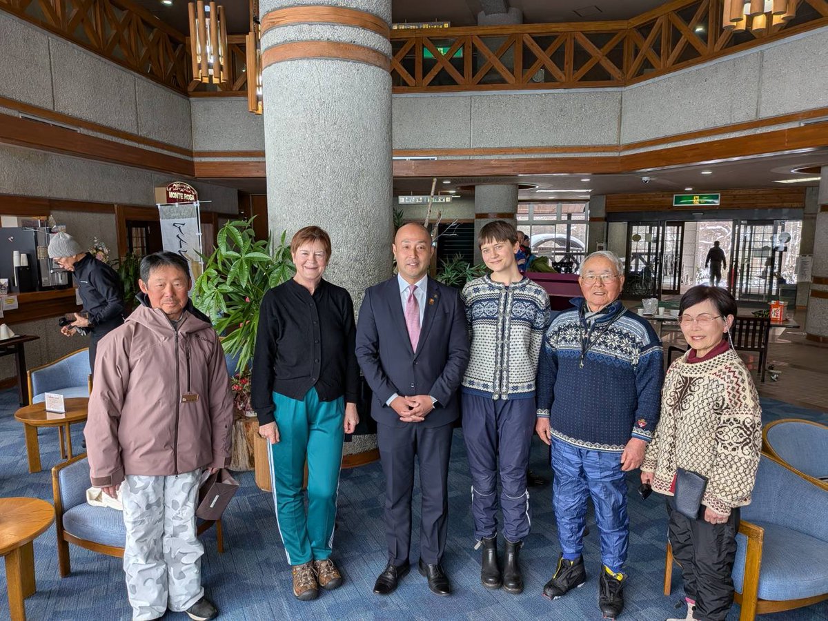 奥日光アストリアホテルで、クロスカントリースキーのイベントが、河合正男元駐ノルウェー大使の主催で開催をされました。

イグルム・ノルウェー大使もご参加をされ、歓迎のご挨拶をさせて頂きました。ウインタースポーツを通じて、日光とノルウェーの交流が発展することを期待しています。