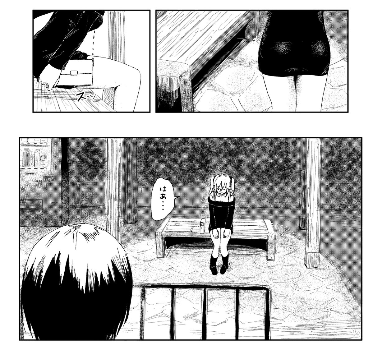 夜なべで漫画ちょっとずつ描いてるけど終わんなくて草(泣) 