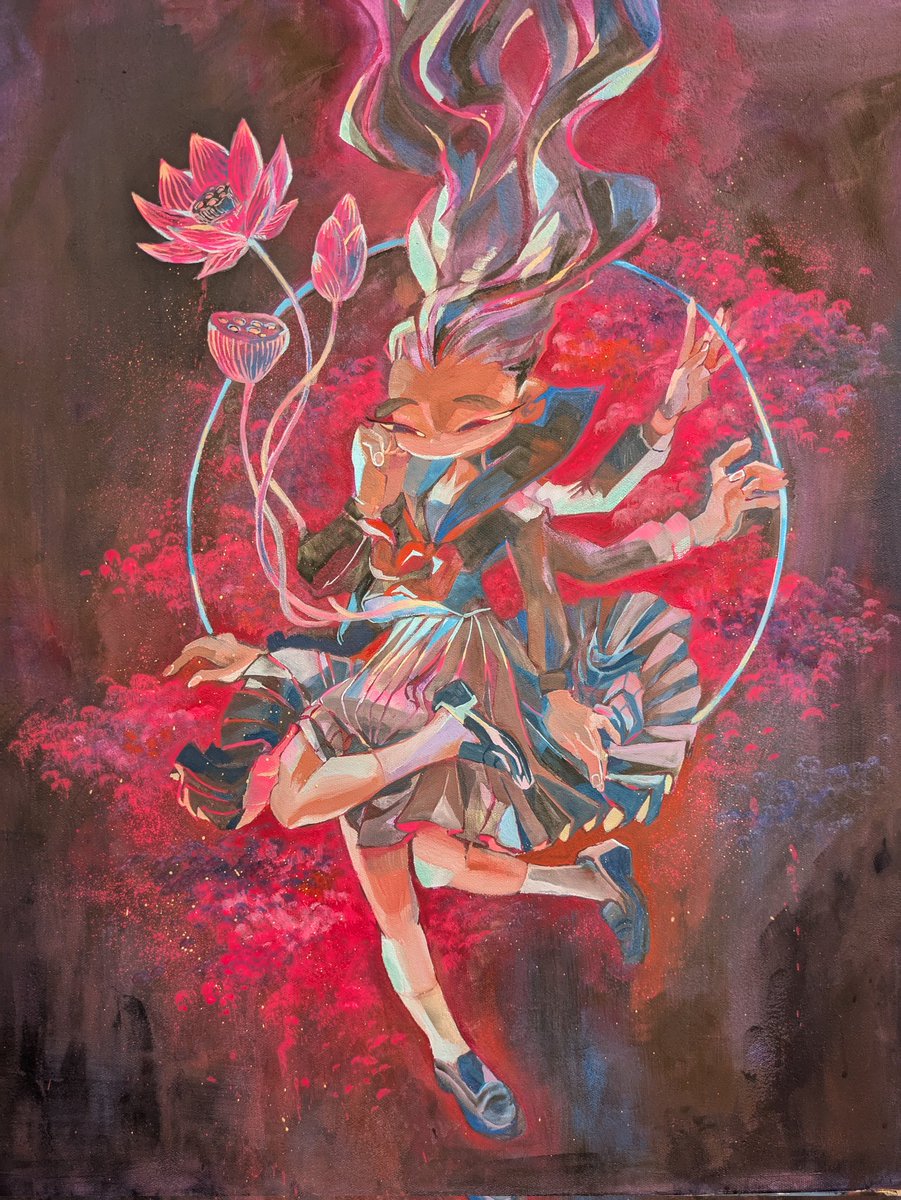 悦頃|ｴﾂ ｺﾛ　日本画修行中 tweet media