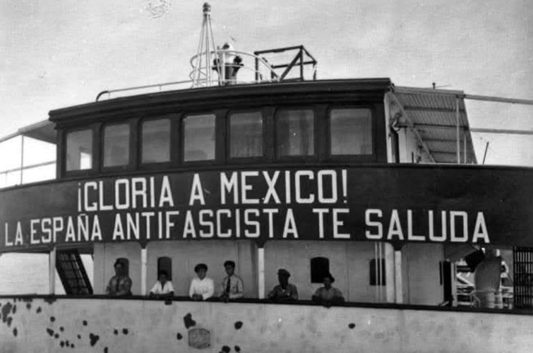 El México de <a href="/Claudiashein/">Claudia Sheinbaum Pardo</a> me recuerda al México digno y solidario de Lázaro Cárdenas.

El que acogió a tantos exiliados republicanos españoles.
El que acogió a Rafael Alberti y a María Teresa León. 

A Luis Buñuel. A tantas y tantos.

Gloria a México ayer, hoy y siempre.