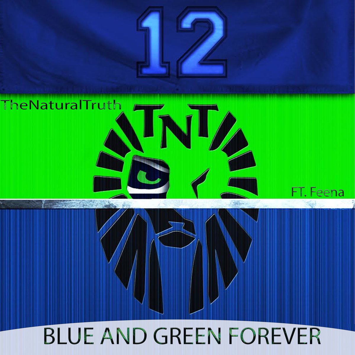 TNT206's tweet photo. Blue And Green Forever Seahawks Anthem. #SuperbowlChampions #SeattleSeahawks 

https://t.co/BcYCygku0d https://t.co/jG6DNUOFJN