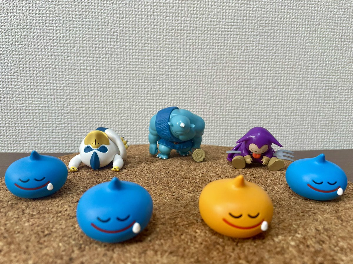 ラリホーで、すやすや😪
コンプリート！可愛い！