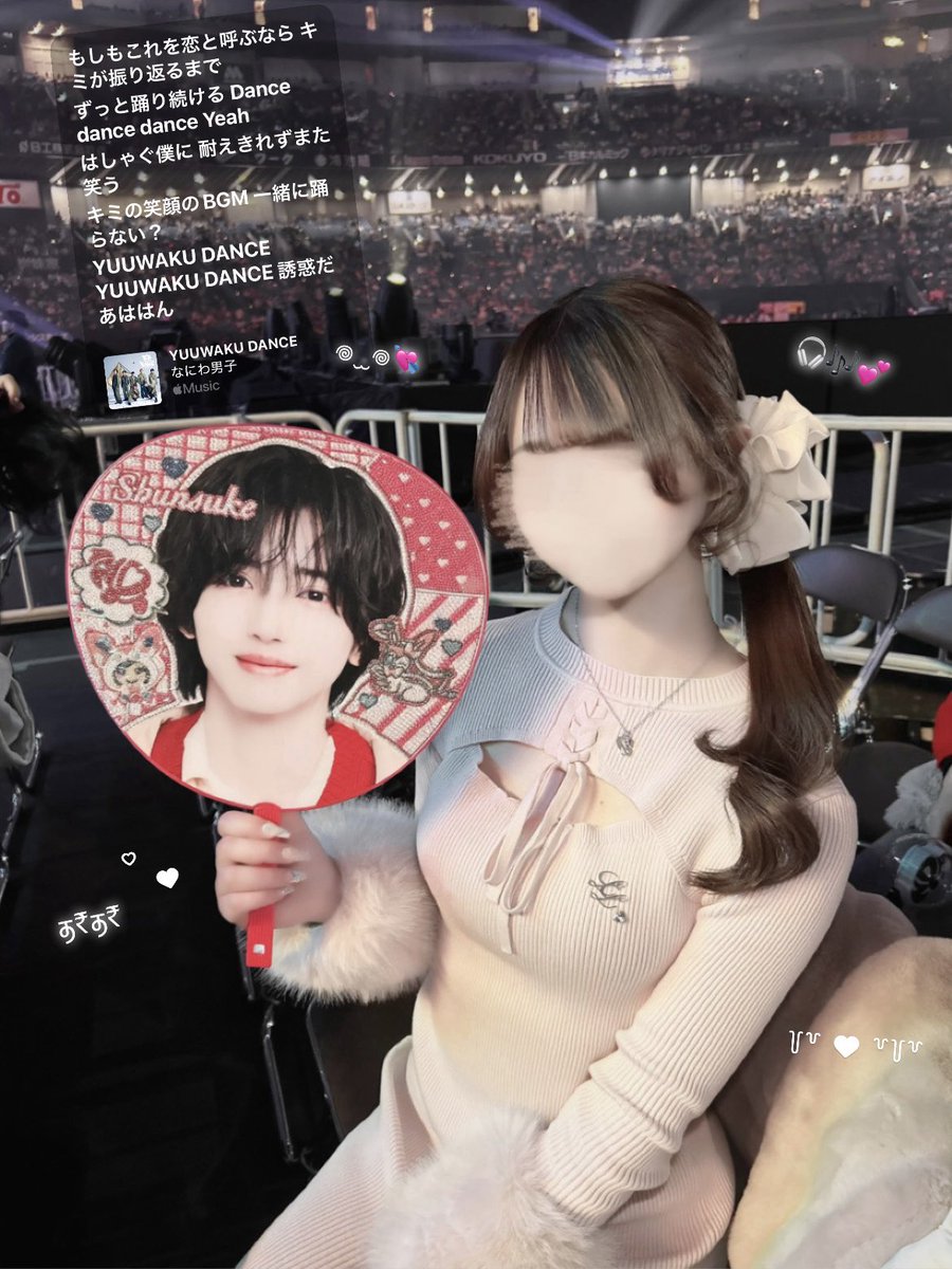 𝐝𝐚𝐲4️⃣ 参戦服🎀♡ @lumignon__ 様 Fur cuff ribbon knit