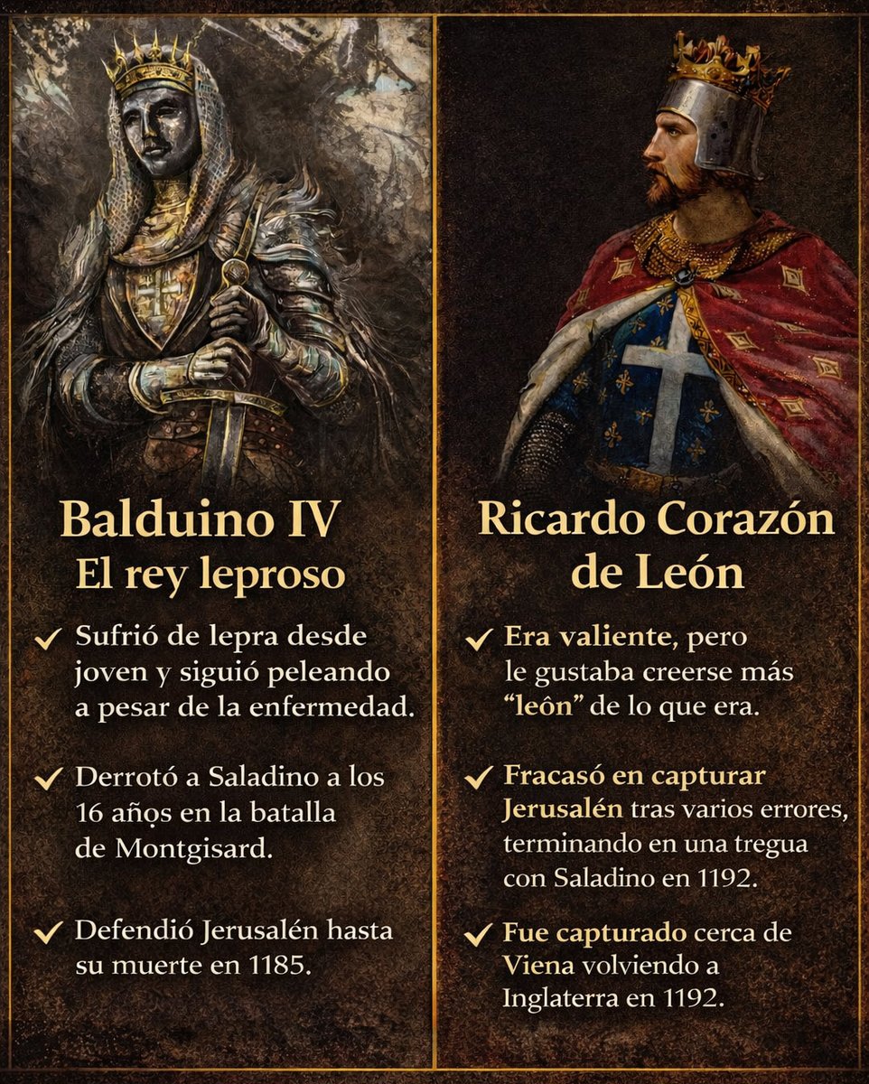 Balduino IV, todo un rey chad. Mientras tanto, Ricardo... #cruzadas #chad #reyes #balduino #historia 

Más info en 👇
mysteryplanet.com.ar/site/balduino-…