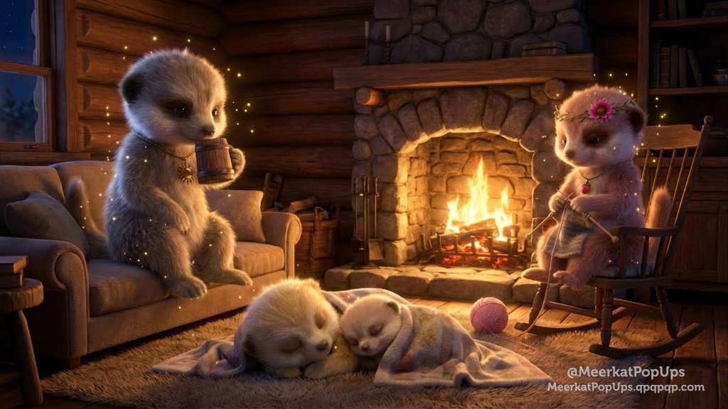 2月10日 は「ニットの日」だそうです
In Japan, February 10th is "Knit Day"

❁ ミーアキャット / Meerkat × AI Creation ❁