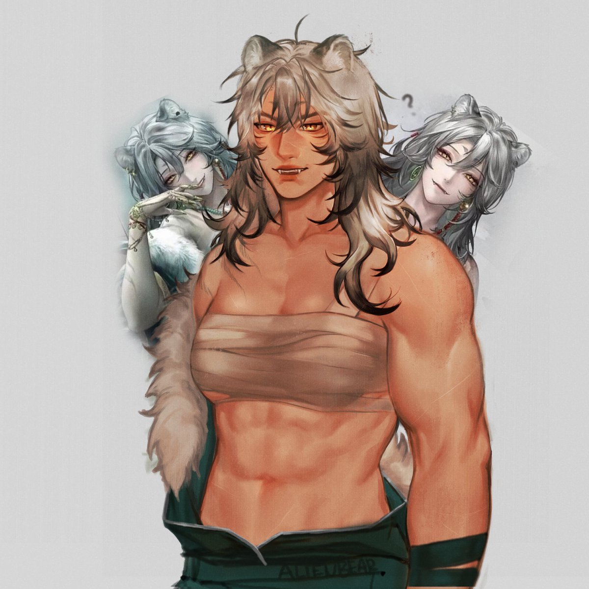 alienbearbait's tweet photo. drew new ptn meowmeow xiao feng but shes slightly unrecognizable because i https://t.co/5P8uhQ5Pbl