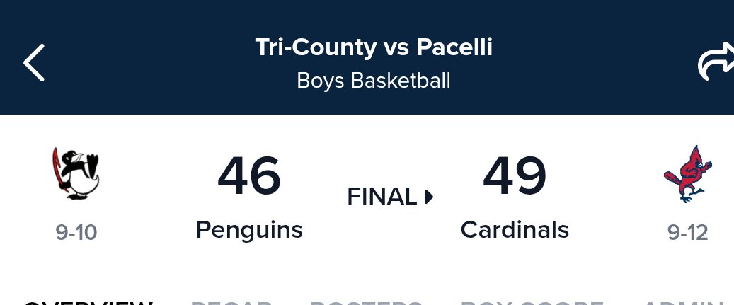 Pacelli Basketball tweet media